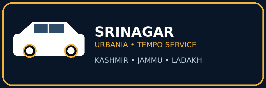 Srinagar Urbania Tempo Service logo